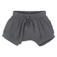 Bebe Crinkle Shorts - Slate Grey