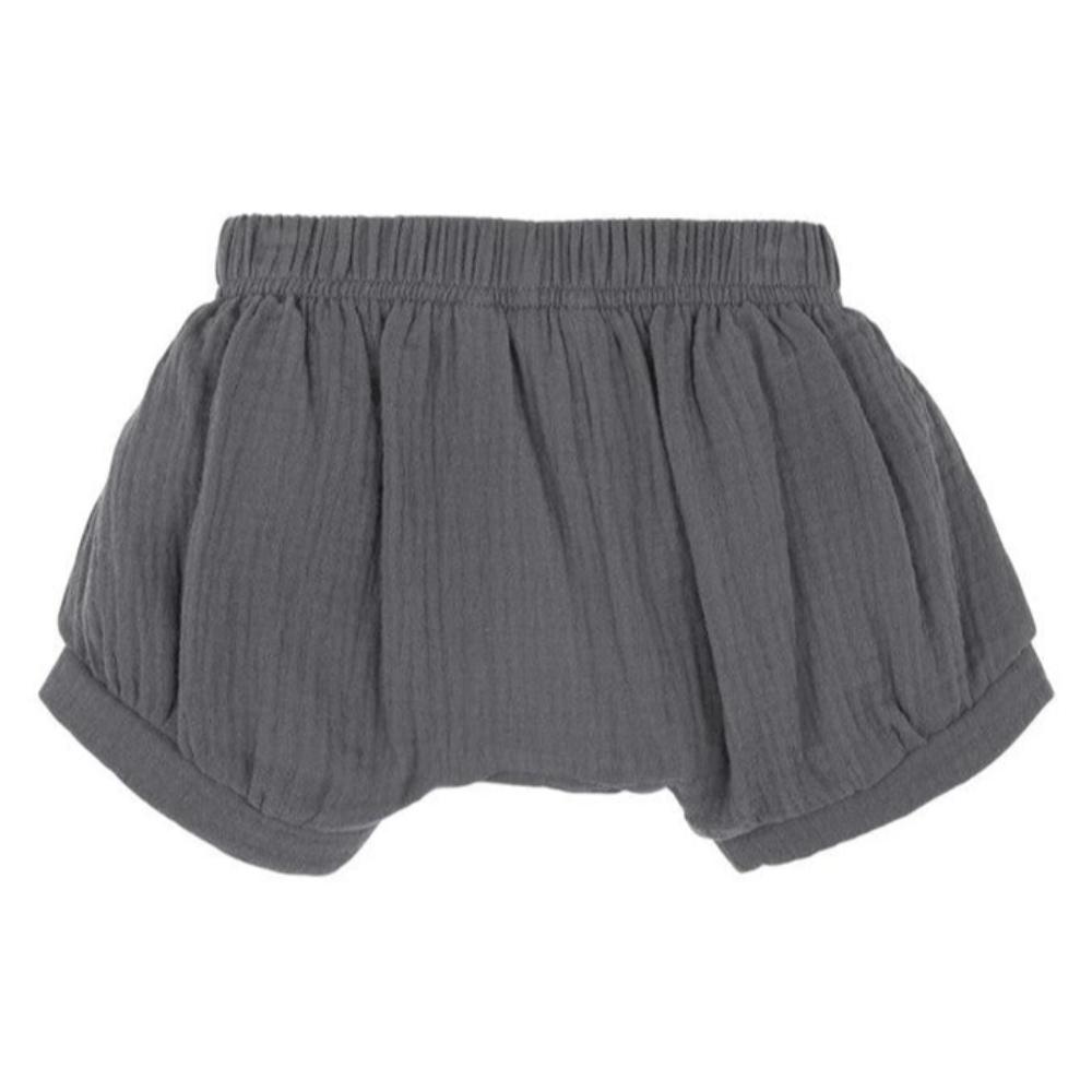 Bebe Crinkle Shorts - Slate Grey