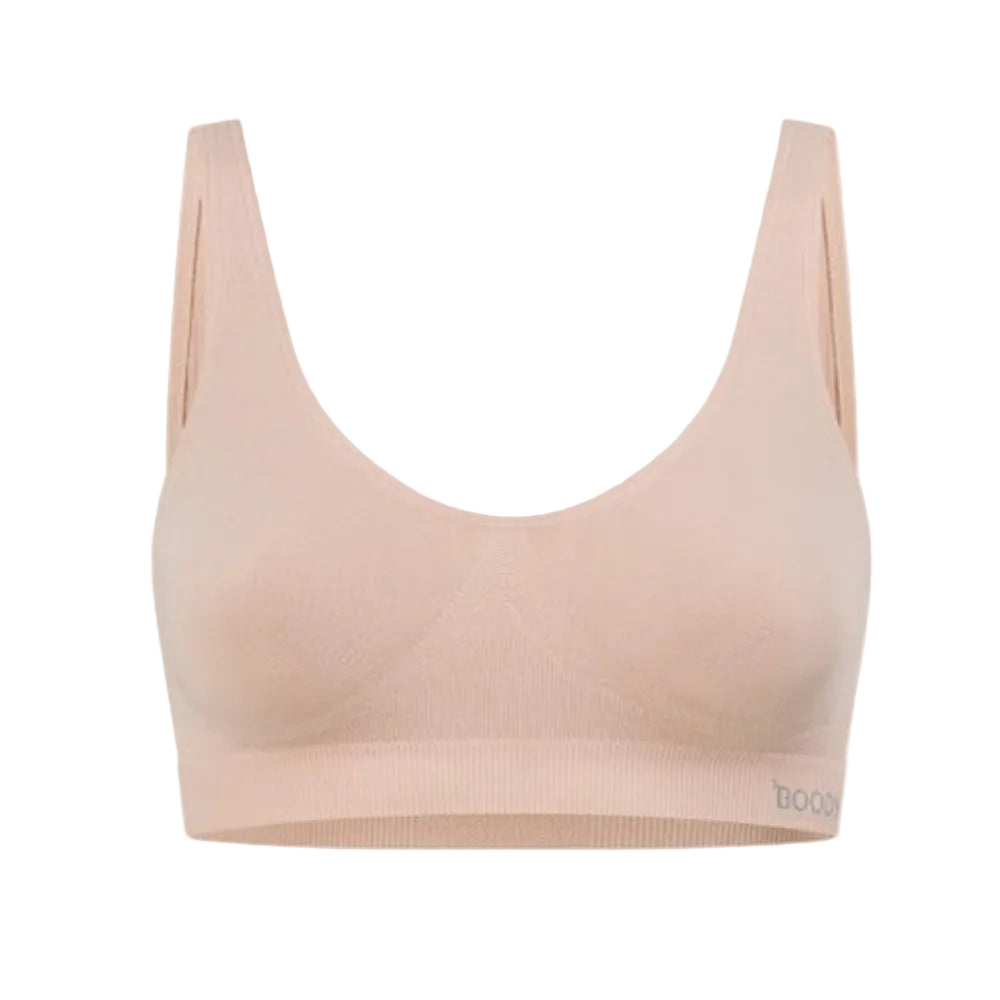 Boody Seamfree Crop Bra - Nude/Shell