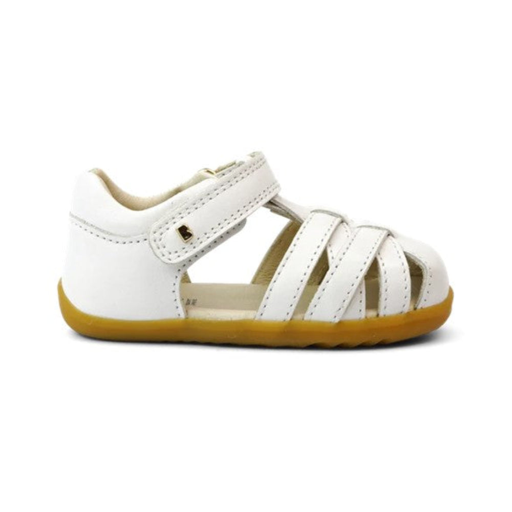Bobux Step Up - Cross Jump Sandal - White