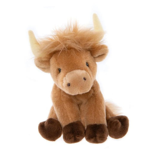 Charlie Bears Cuddle Cub Highland Cow - 13 cm