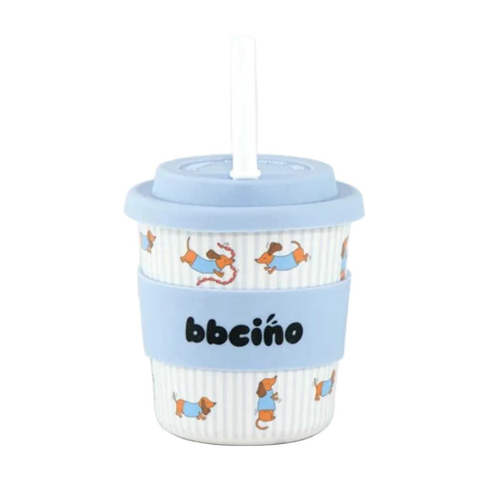 BBcino Kids Keep Cup - 240ml - Dash in Blue
