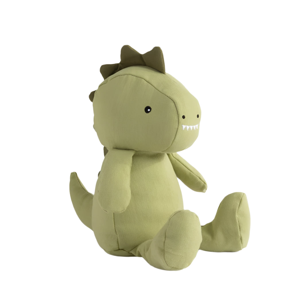 Living Textiles Linen Toy - Dennis the Dinosaur lge