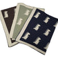 Thread the Word Dinosaur Knitted Bassinet Blanket - Espresso-Eggshell