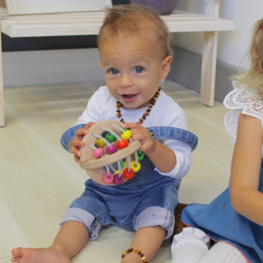 Discoveroo Wooden Play Ball Beads