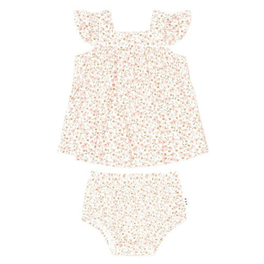 Huxbaby Ditsy Floral 2 pce Top and Bloomer Set