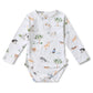 Snuggle Hunny Organic Long Sleeve Bodysuit - Dog Park