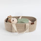 Living Textiles Cotton Rope Doll Basket