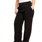 Boody Downtime Wide Leg Lounge Pant - Black
