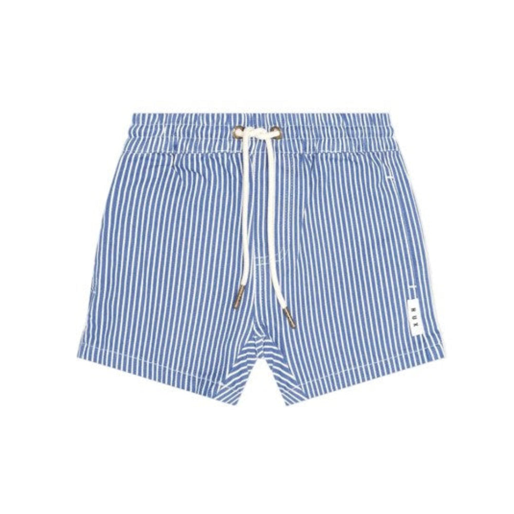 Huxbaby Cobalt Stripe Drawcord Short