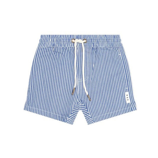Huxbaby Cobalt Stripe Drawcord Short