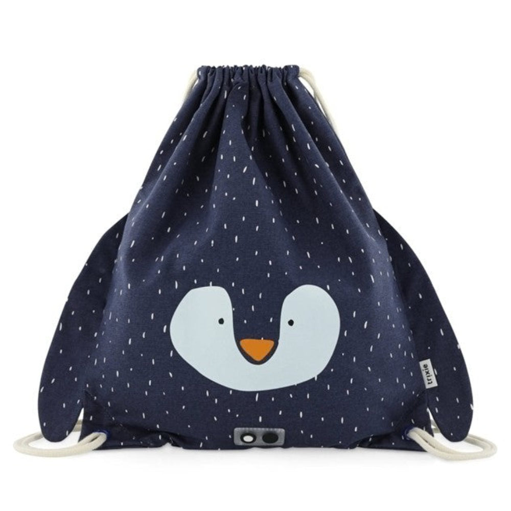 Trixie Drawstring Library or Swimming Bag - Mrs Elephant