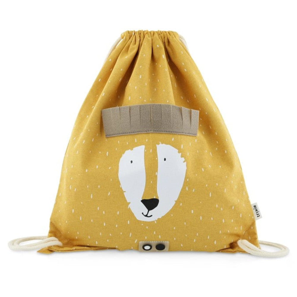 Trixie Drawstring Library or Swimming Bag - Mr Lion
