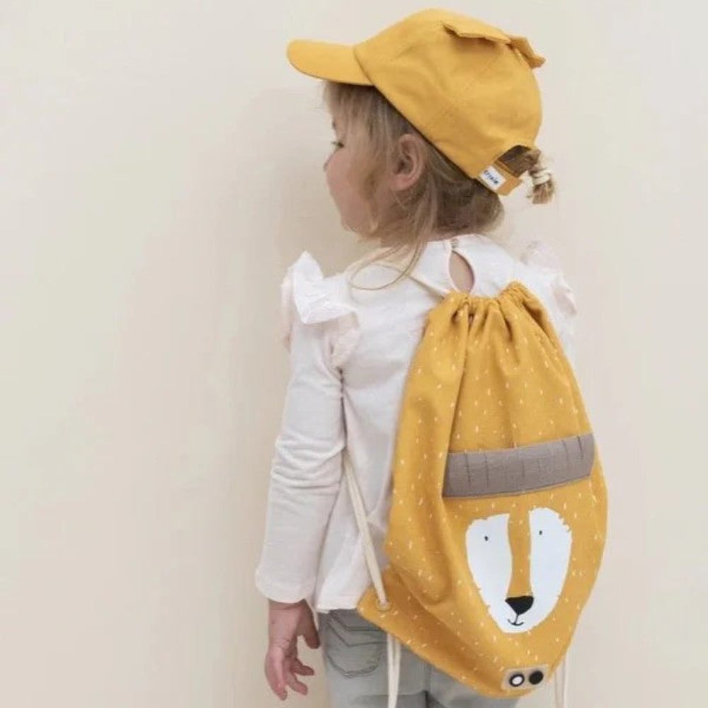 Trixie Drawstring Library or Swimming Bag - Mr Lion