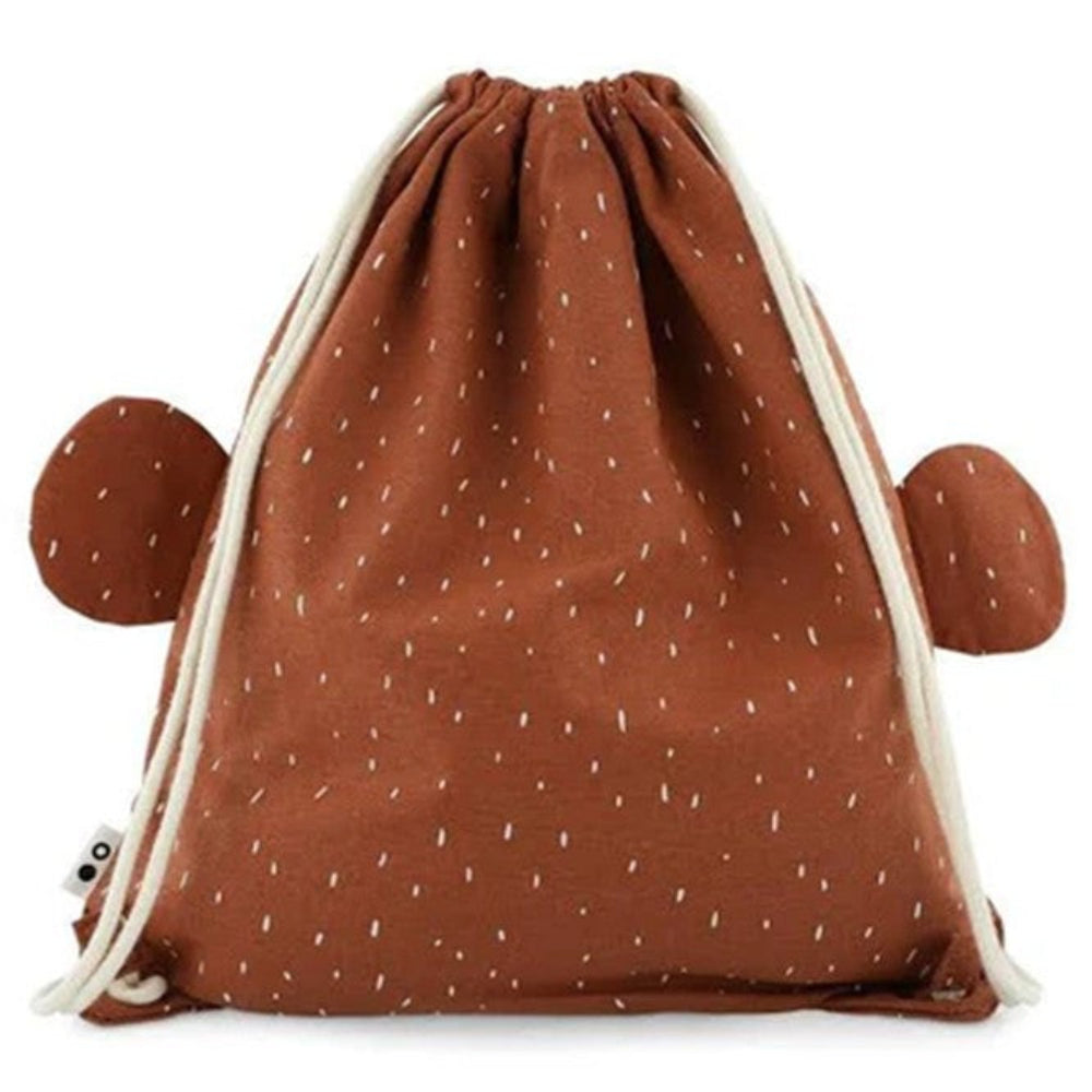Trixie Drawstring Library or Swimming Bag - Mr Monkey