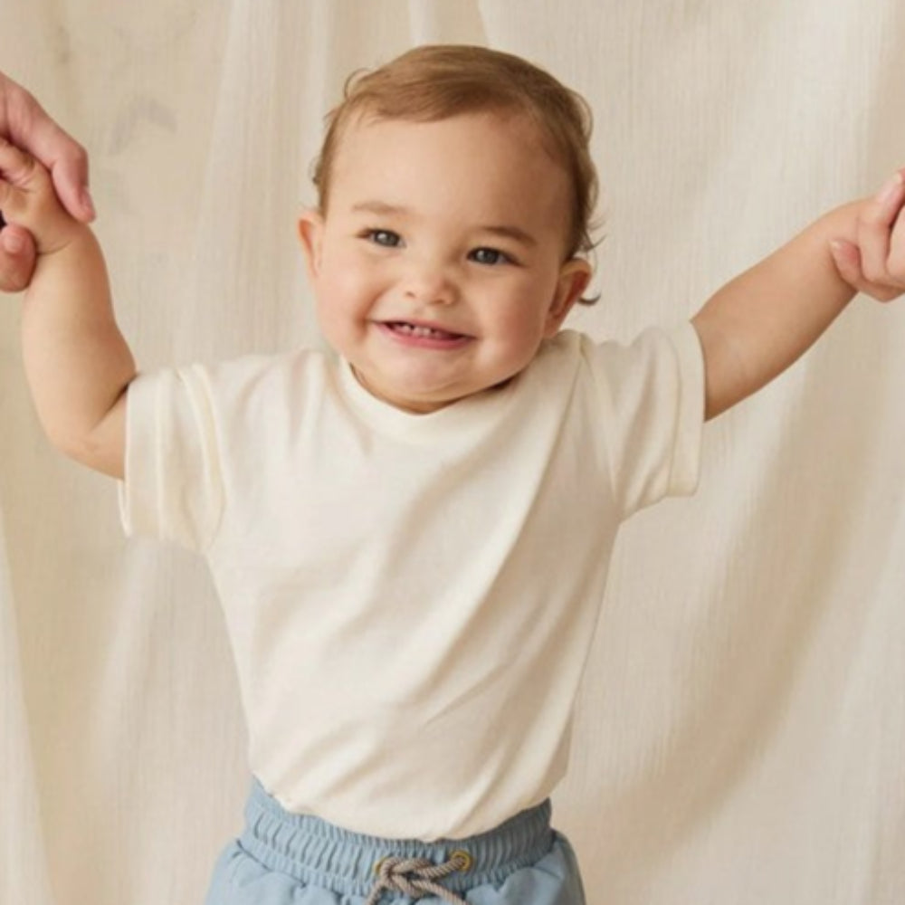 Jamie Kay Pima Cotton Eddie Tee - Cloud