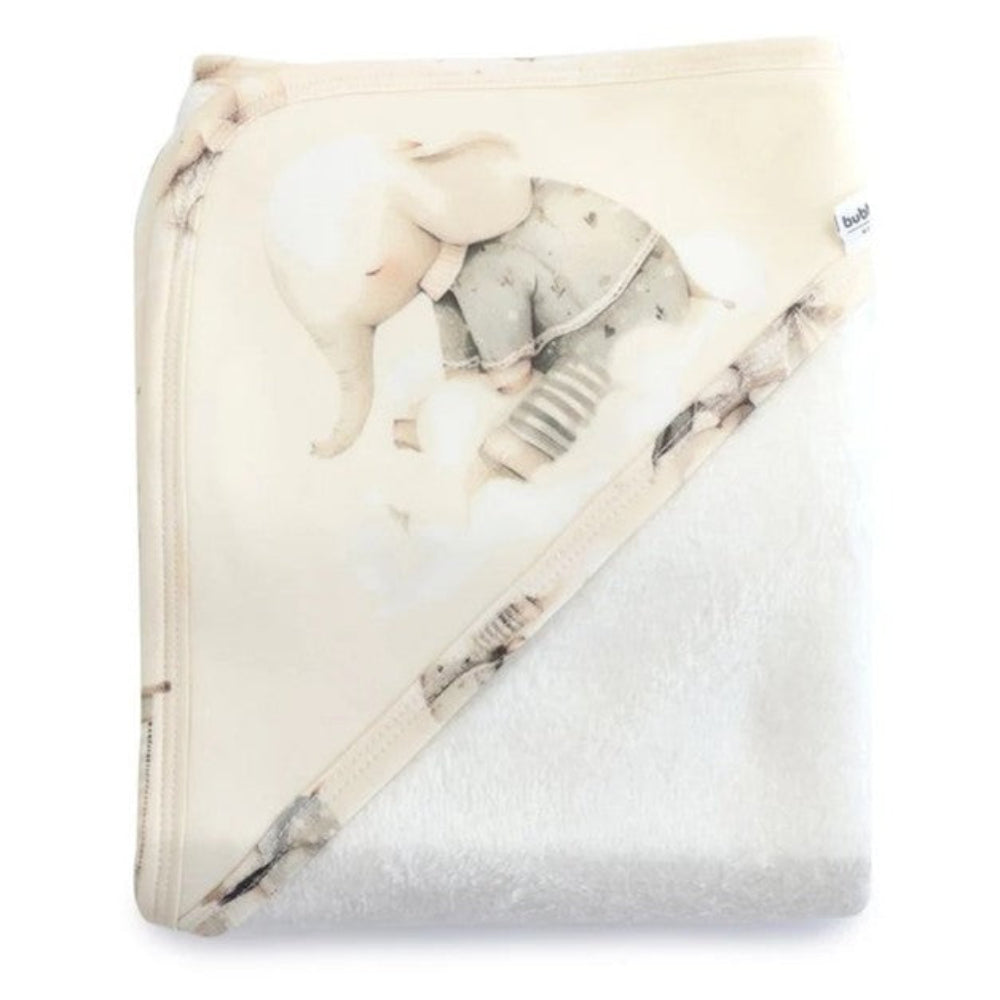 Bubba Blue Elephant Bedtime Hooded Towel