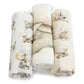 Bubba Blue Elephant Bedtime Muslin Wraps 3 pk