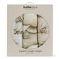 Bubba Blue Elephant Bedtime Muslin Wraps 3 pk