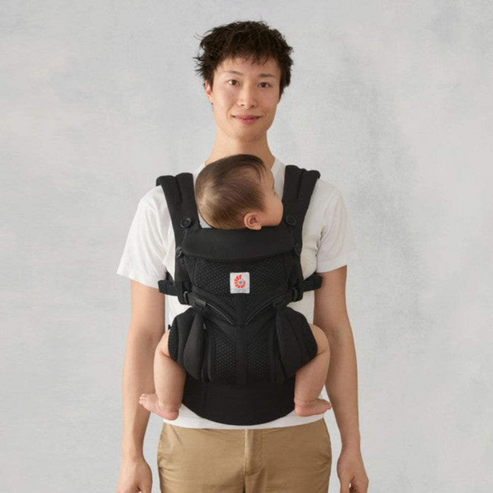 ErgoBaby Omni Classic Baby Carrier Cool Mesh - Black