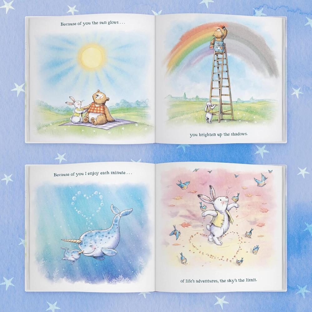 Everything Is Better Because Of You - A gift book for someone special