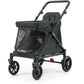 Familidoo Q1 2.0 Wagon Stroller - Charcoal Grey