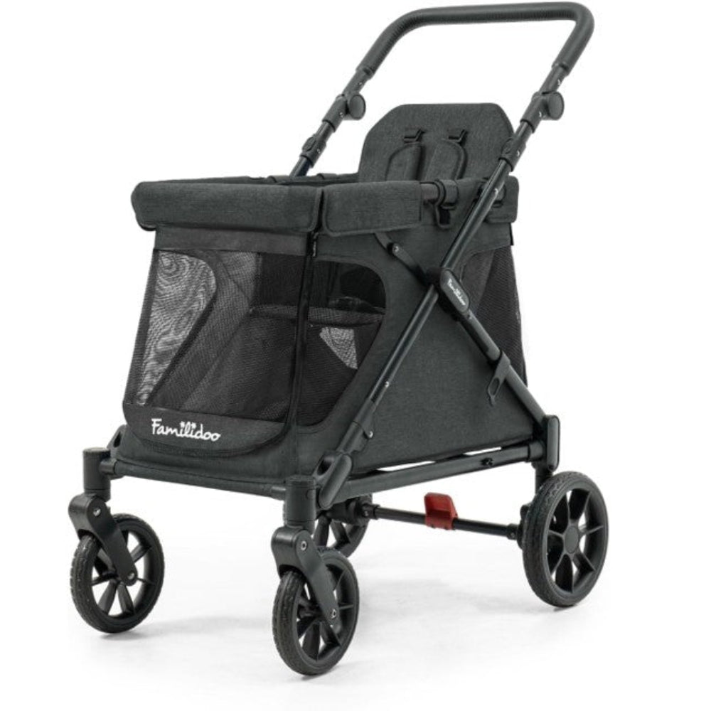 Familidoo Q1 2.0 Wagon Stroller - Charcoal Grey