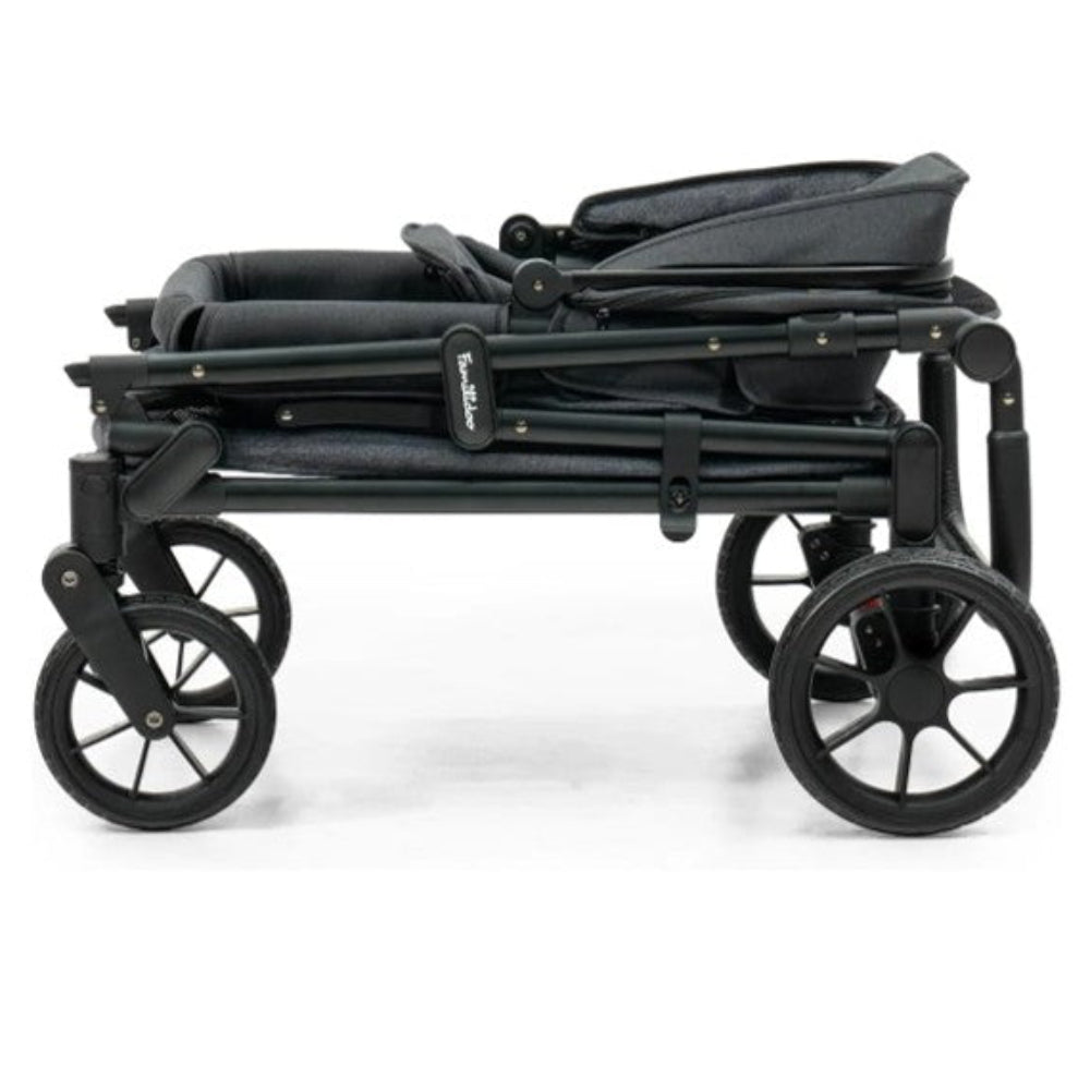 Familidoo Q1 2.0 Wagon Stroller - Charcoal Grey