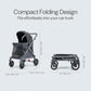 Familidoo Q1 2.0 Wagon Stroller - Charcoal Grey
