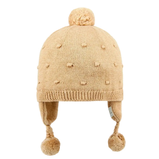 Toshi Organic Earmuff Beanie Fantasy - Popcorn
