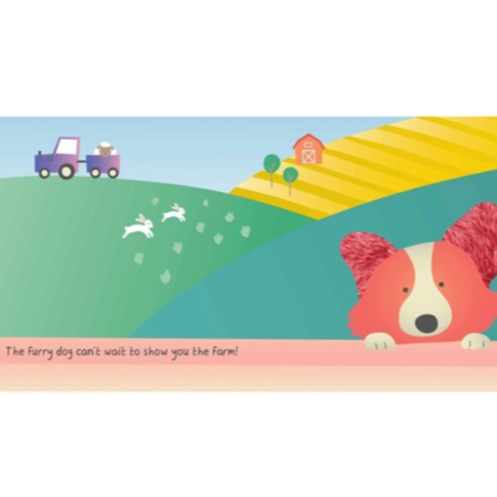 Babys World - Touch and Feel Board Book - Farm Animals