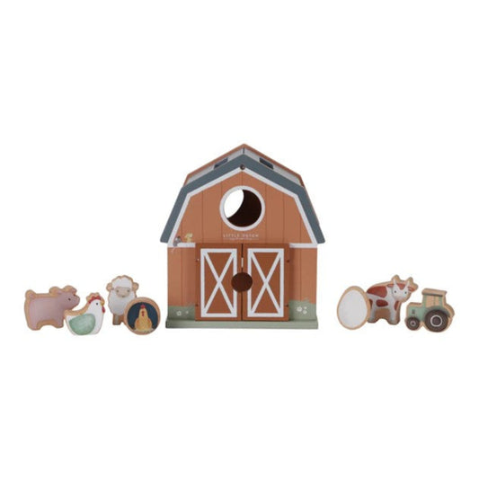 Little Dutch Little Farm Shape Sorter