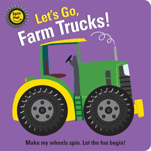 Spin Me! - Farm Trucks Board Book