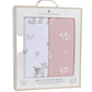 Living Textiles 2pk Cot Fitted Sheets - Fawn Fables