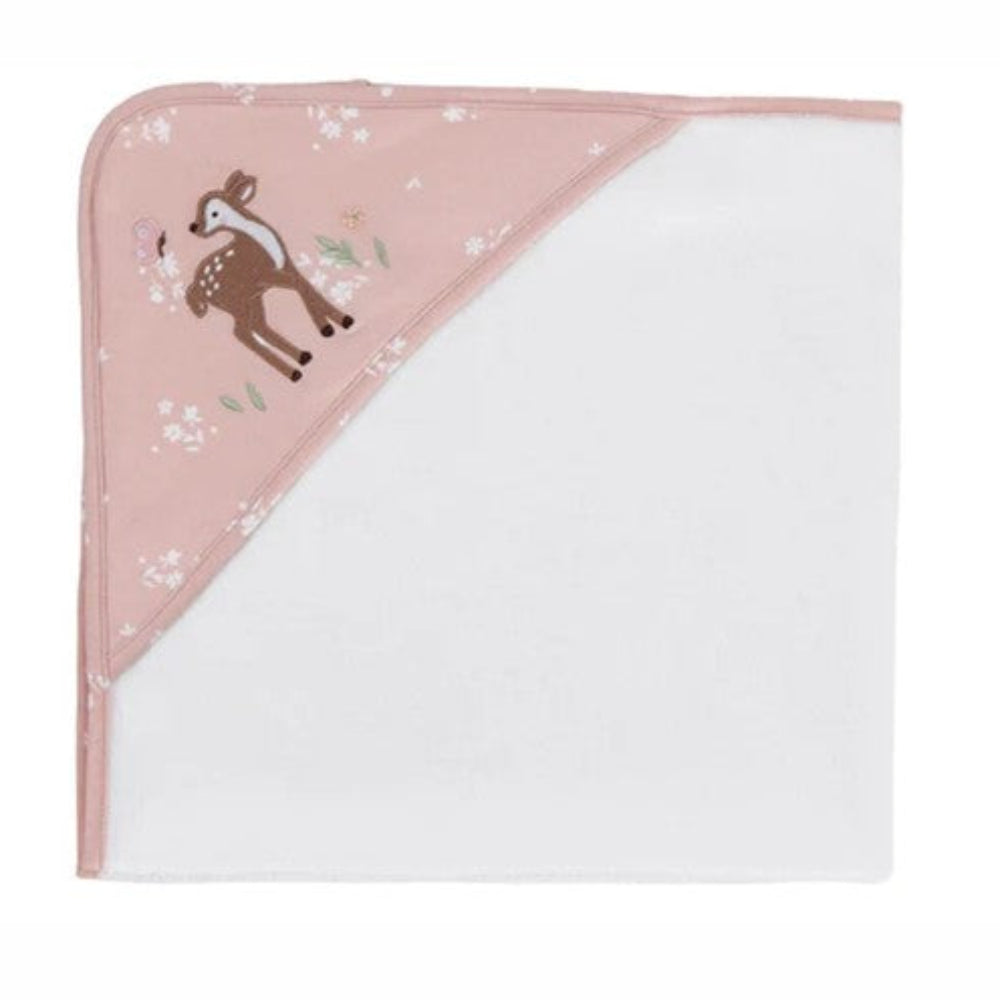 Living Textiles Hooded Towel - Fawn Fables