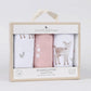 Living Textiles 3 pk Wash Cloths - Fawn Fables