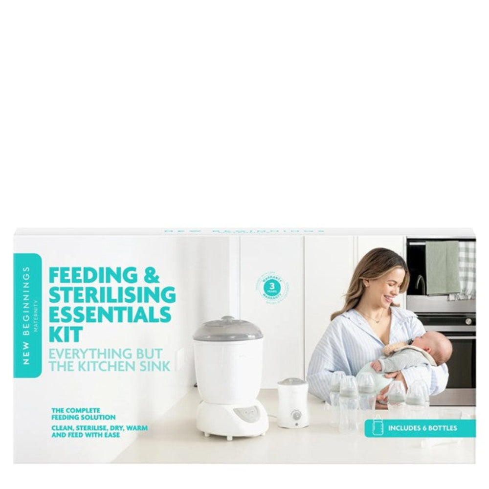 New Beginnings Steam Steriliser and Bottle and Food Warmer Kit