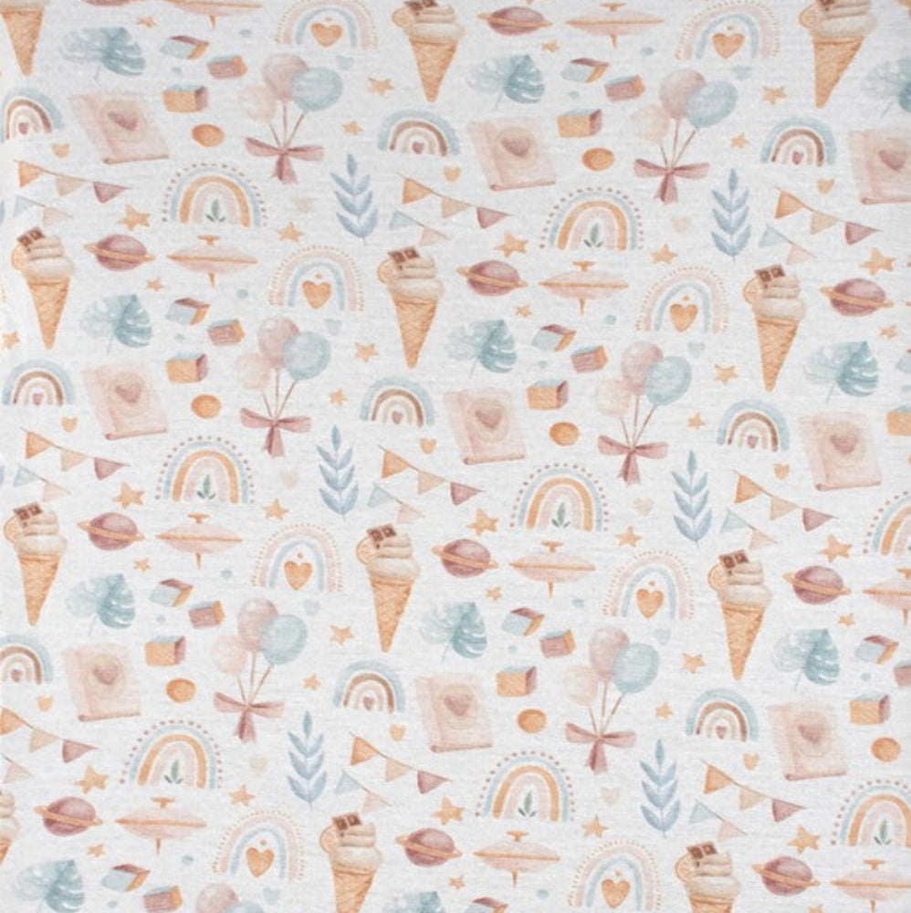 Cocoon Furniture Co Sleeper/Bassinet Fitted Sheet - Slumber Party