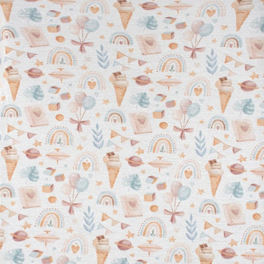 Cocoon Furniture Co Sleeper/Bassinet Fitted Sheet - Slumber Party