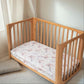 Cocoon Furniture Cot Fitted Sheet - Floral Art