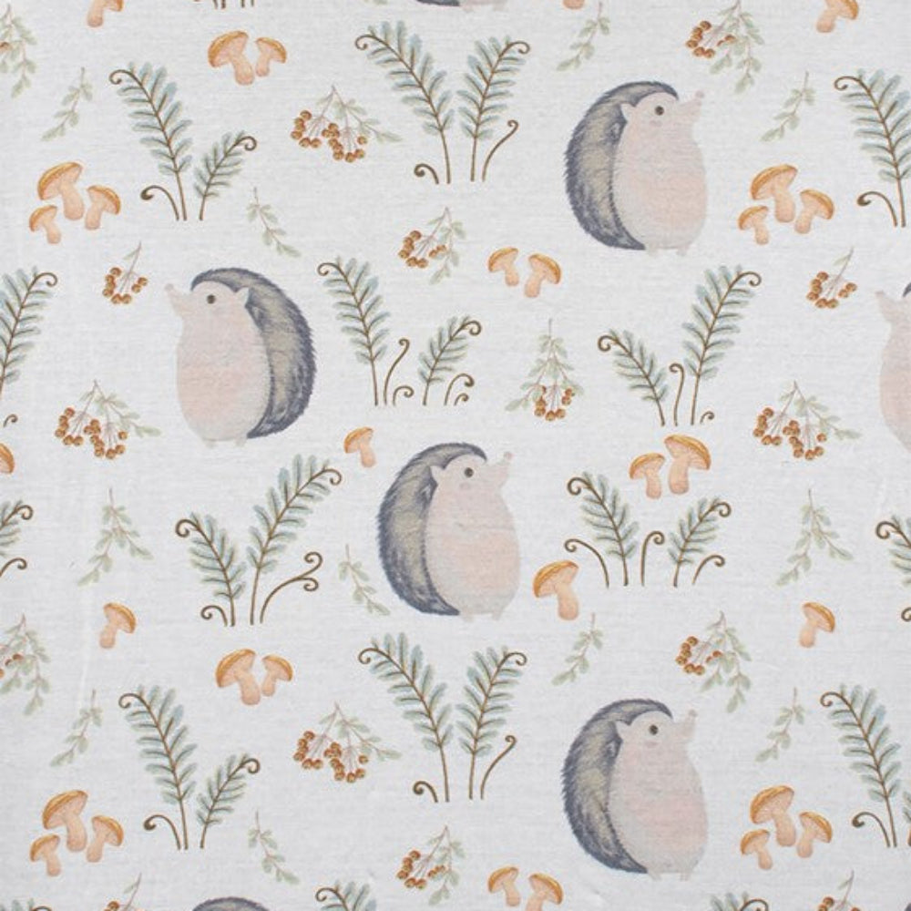 Cocoon Furniture Co Sleeper/Bassinet Fitted Sheet - Harper Hedgehog