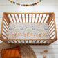 Cocoon Furniture Cot Fitted Sheet - Forest Friends