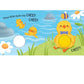 Squeaky Plush Board Book - Five Little Ducks
