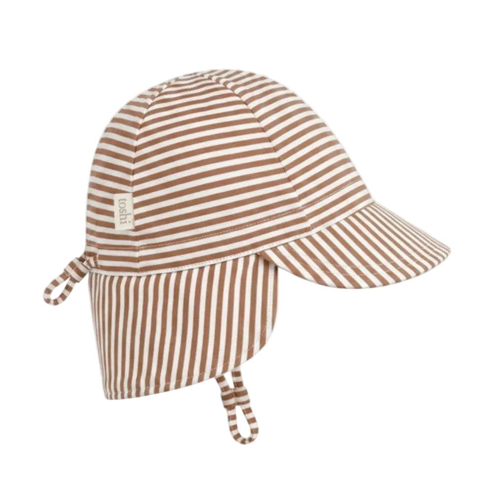 Toshi Flap Cap Mini - Mocha