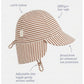 Toshi Flap Cap Mini - Mocha