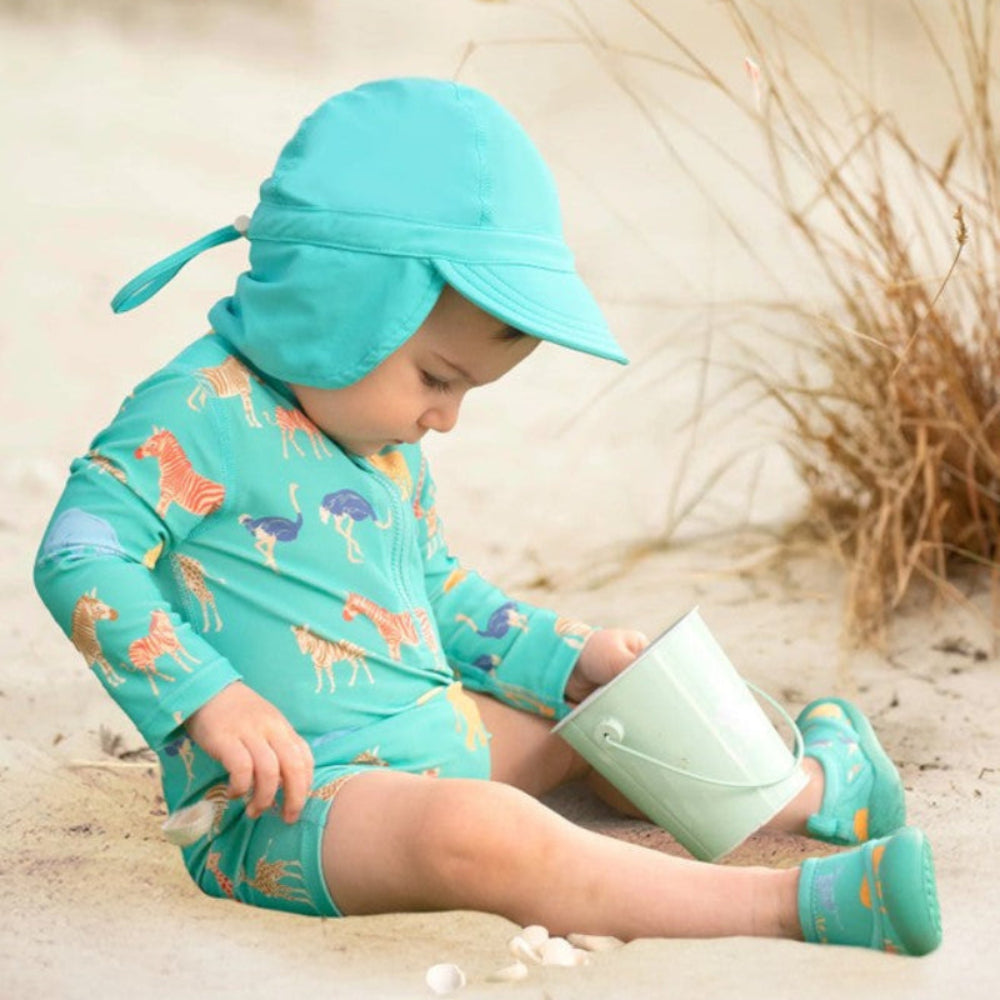 Toshi Swim Flap Cap Beachcomber - Seagrass
