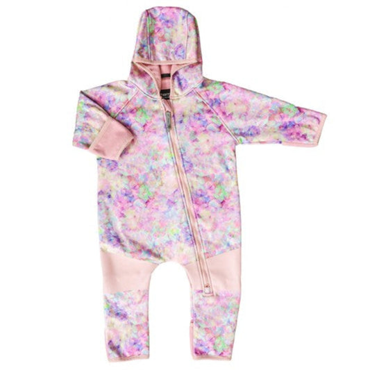 Therm All-Weather Fleece Onesie - Pretty Petals
