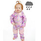 Therm All-Weather Fleece Onesie - Pretty Petals