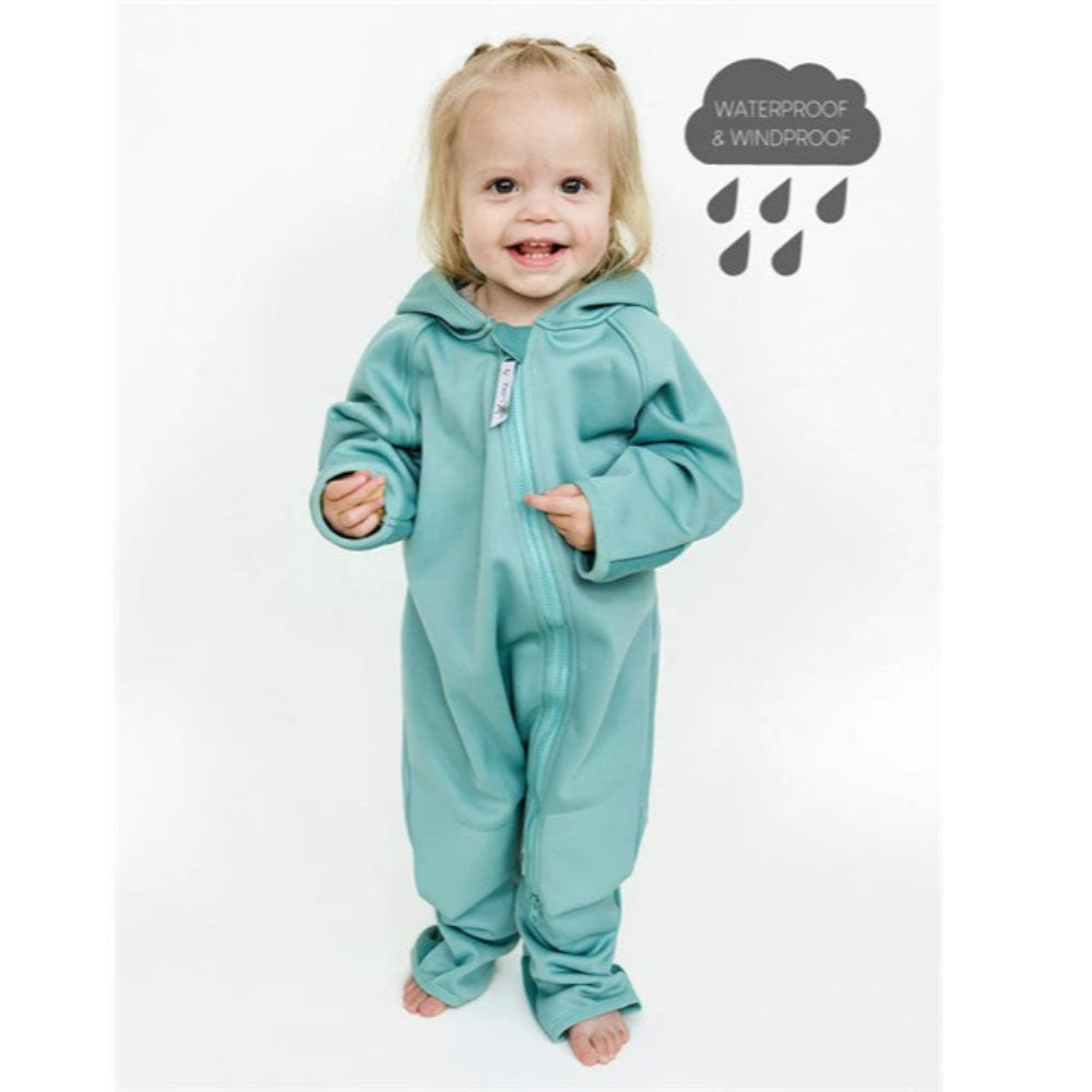 Therm All-Weather Fleece Onesie - Seafoam