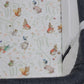 Bubba Blue Peter Rabbit Bedside Sleeper Fitted Sheet Flopsy Mopsy & Cottontail